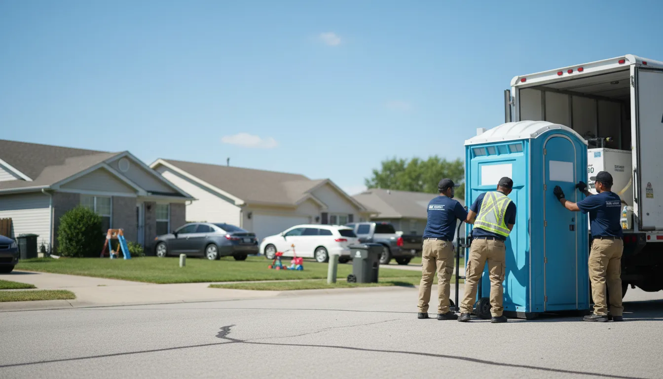 Standard Porta Potty Rentals in Reynolds, IL near me